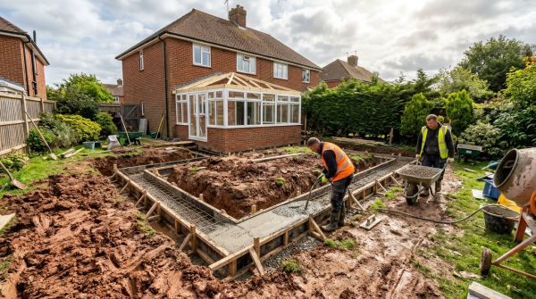 Selecting the perfect foundation for your conservatory in the uk's tough clay soil